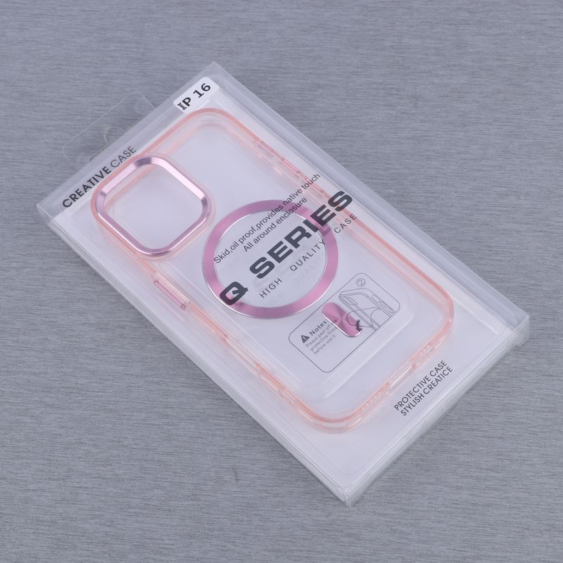 قاب ژله ای مگ سیف آیفون iPhone 16 دور محافظ لنز متال