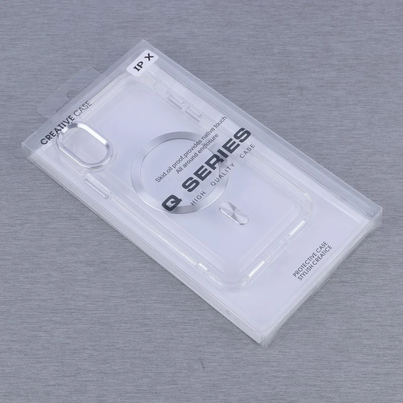 قاب ژله ای مگ سیف آیفون iPhone X / XS دور محافظ لنز متال
