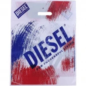نایلون دسته دار دسته تقویتی طرح Diesel سایز 45*35 سانتی متر بسته 1 کیلویی