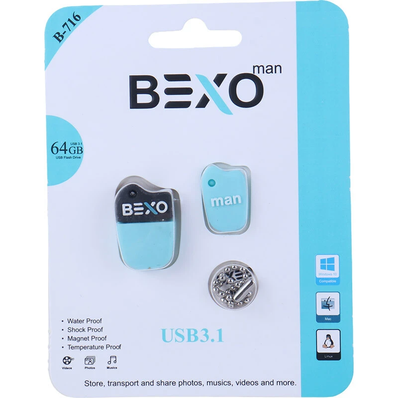 فلش 64 گیگ بکسومن B-716 USB3.1