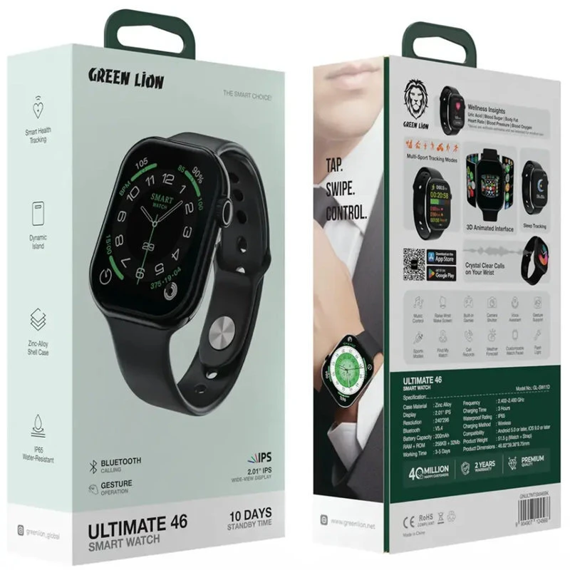 ساعت هوشمند گرین لاین Ultimate 46 GL-SW11D