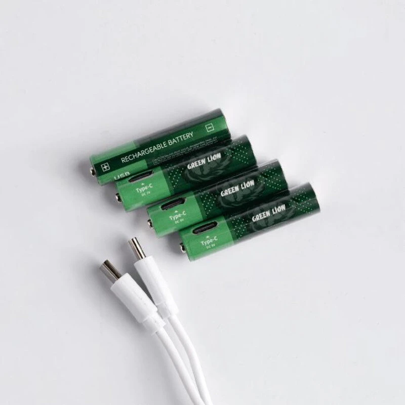 باتری چهارتایی قلمی شارژی Green Lion GNRGBAA AA 1800mWh