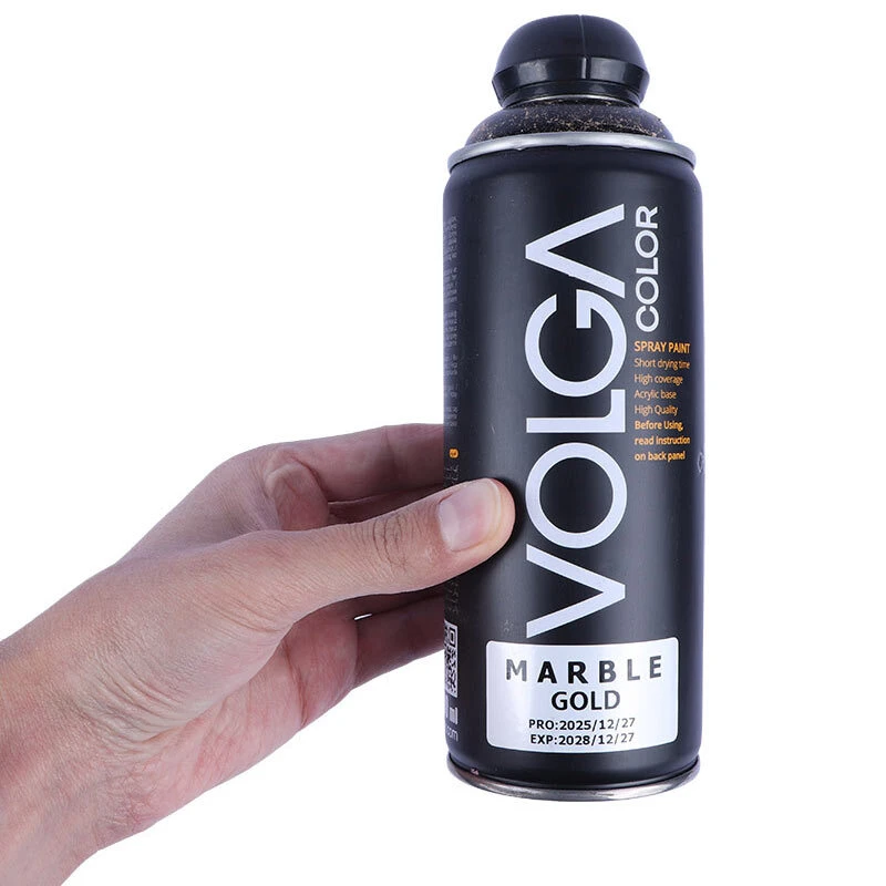 اسپری رنگ ماربل طلایی ولگا 400ml