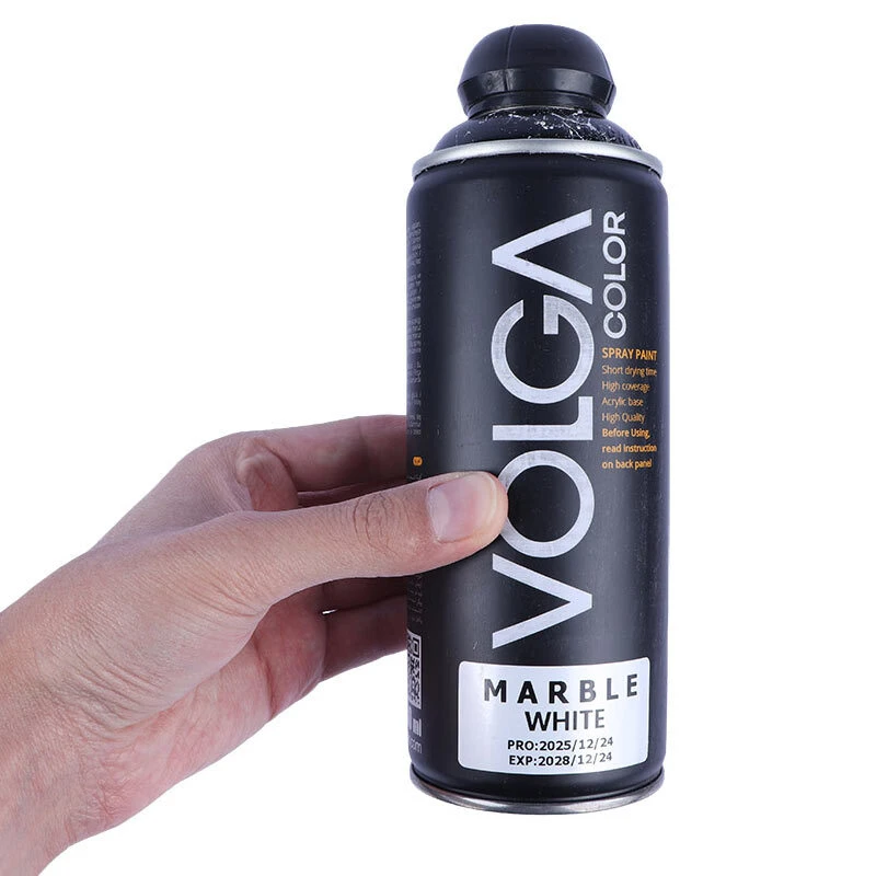 اسپری رنگ ماربل سفید ولگا 400ml