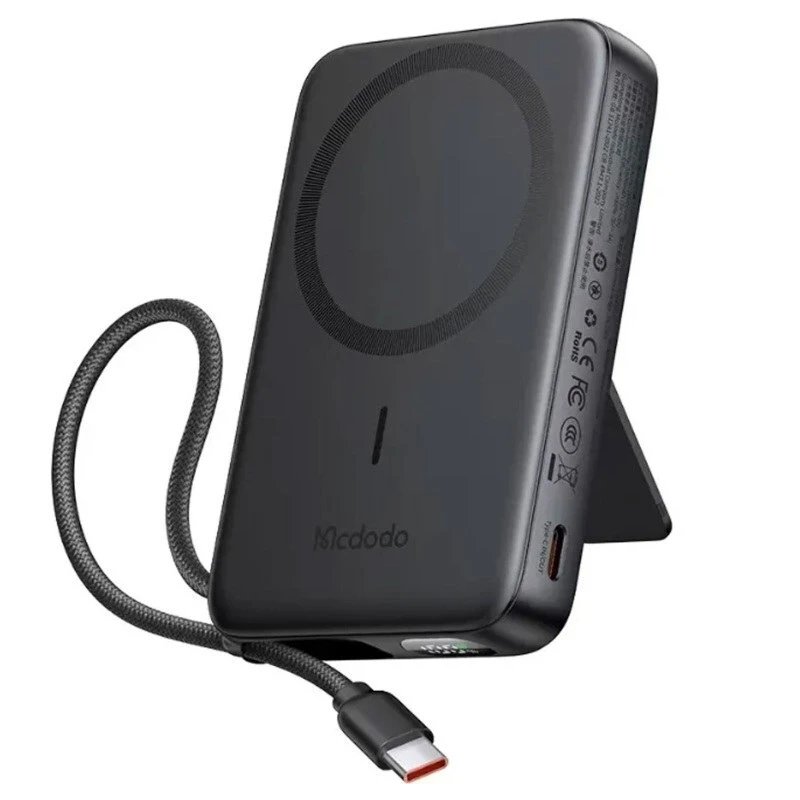 پاور بانک بی سیم فست شارژ مک دودو UniPower MC-865 PD 22.5W ظرفیت 10000 میلی آمپر ساعت
