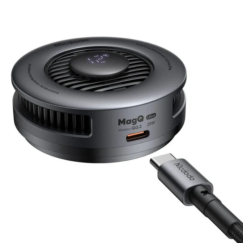 شارژر بی سیم فست شارژ 25 وات مک دودو MagQ Ultra CH-841
