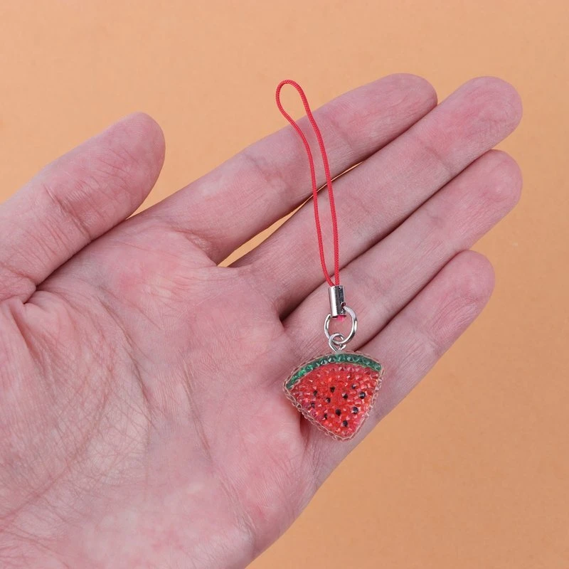 آویز فلش و موبایل طرح میوه نگینی