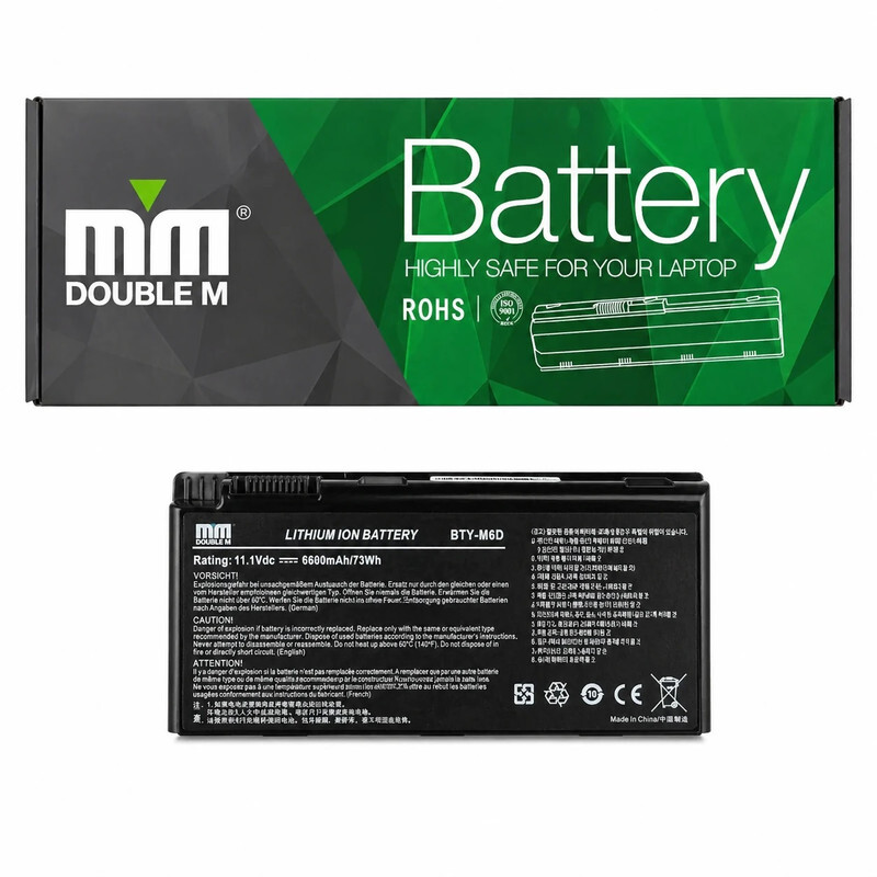 خرید و قیمت باتری لپ تاپ ام اس آی GT70 BTY-M6D 9Cell