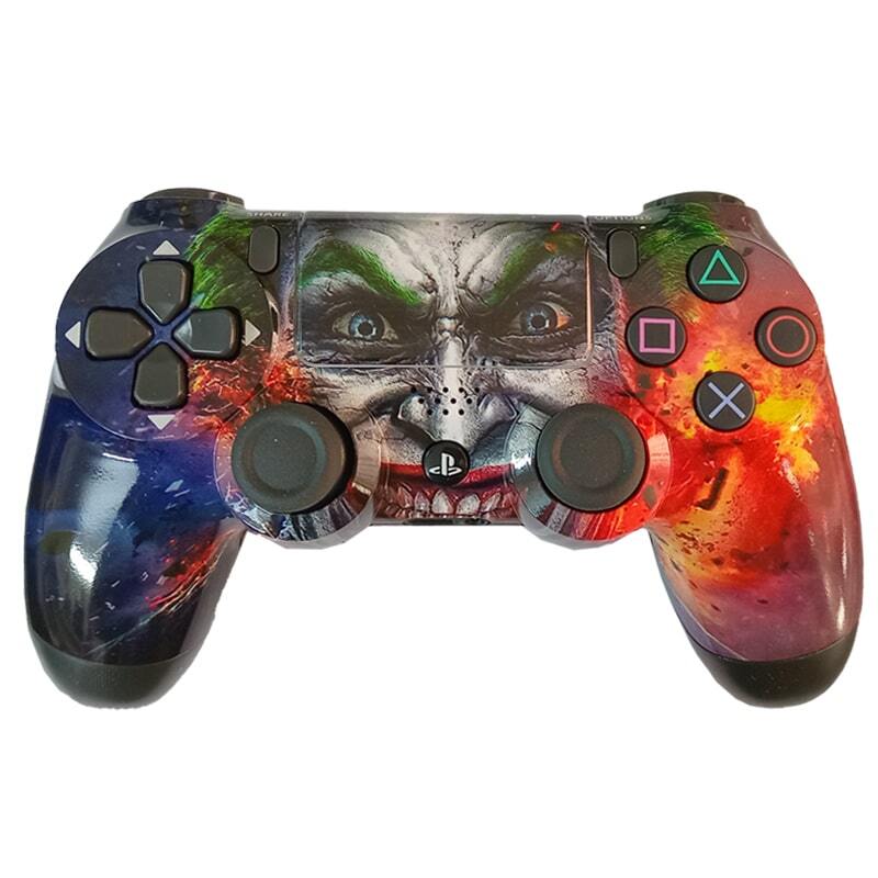 دسته بازی بی سیم SONY PlayStation 4 DualShock 4 High Copy طرح Joker