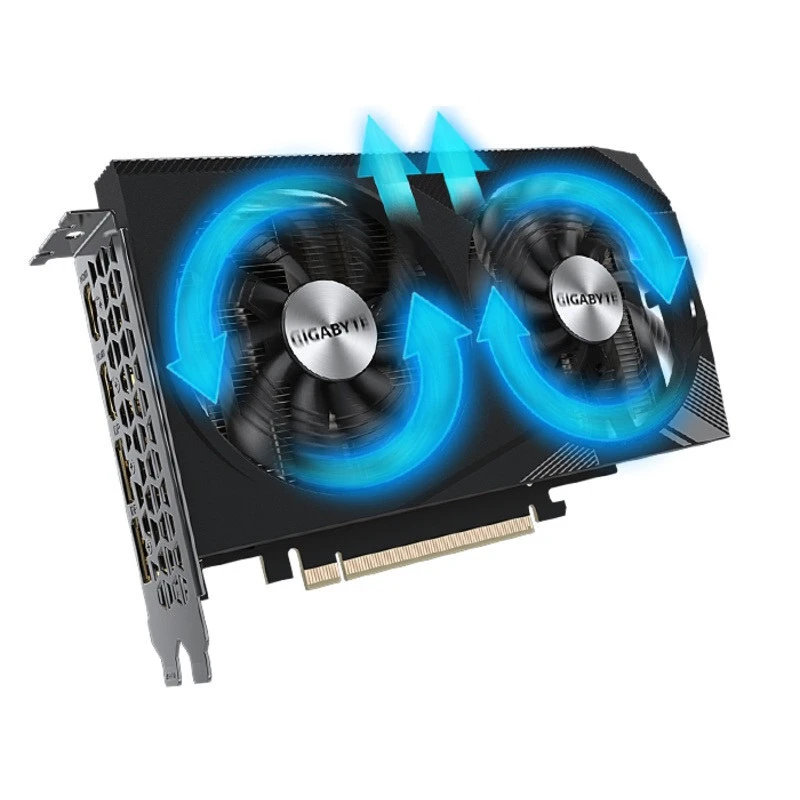 کارت گرافیک Gigabyte GeForce RTX 3050 WINDFORCE OC V2 8GB GDDR6 128Bit