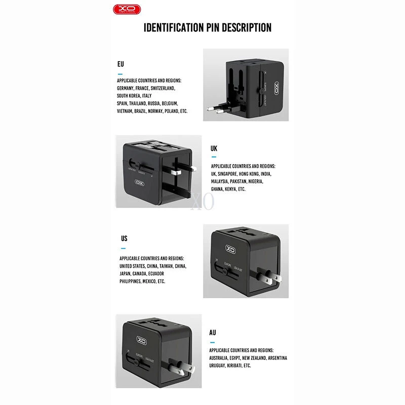 شارژر دیواری 10.5 وات ایکس او XO-WL01 2.1A