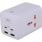 شارژر رومیزی فست شارژ 6 پورت 65 وات ایکس او XO-WL24(EU) GaN PD