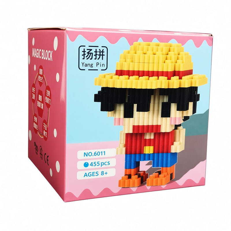 لگو لوفی وان پیس 455 تکه Magic Blocks 6011