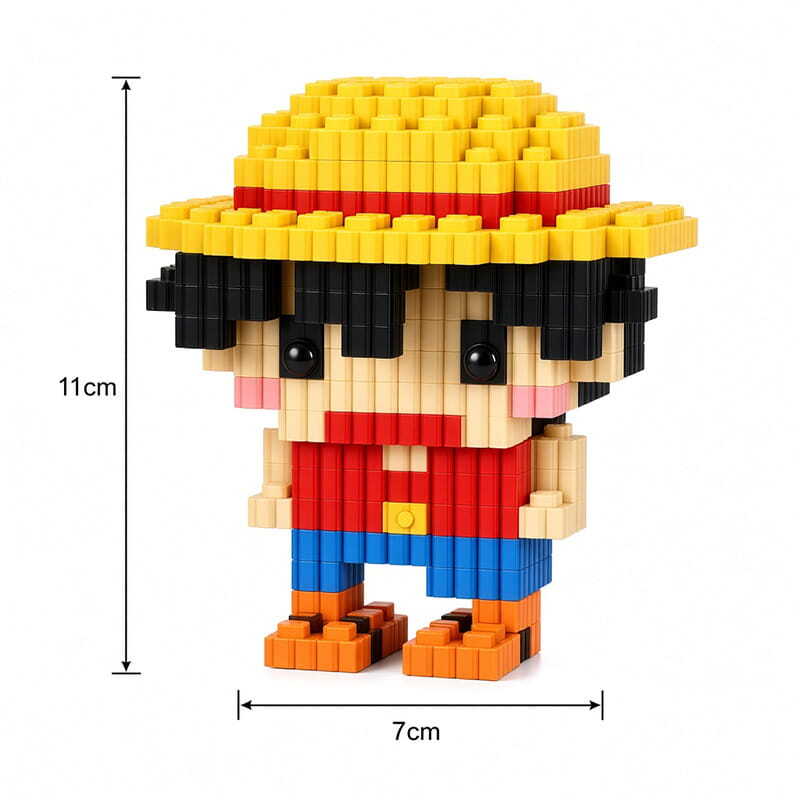 لگو لوفی وان پیس 455 تکه Magic Blocks 6011