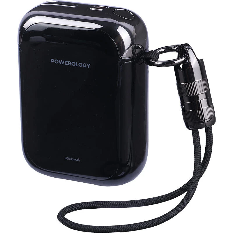 پاور بانک فست شارژ پاورولوژی Bahamas PPBCHA104 PD 22.5W ظرفیت 20000 میلی آمپر ساعت