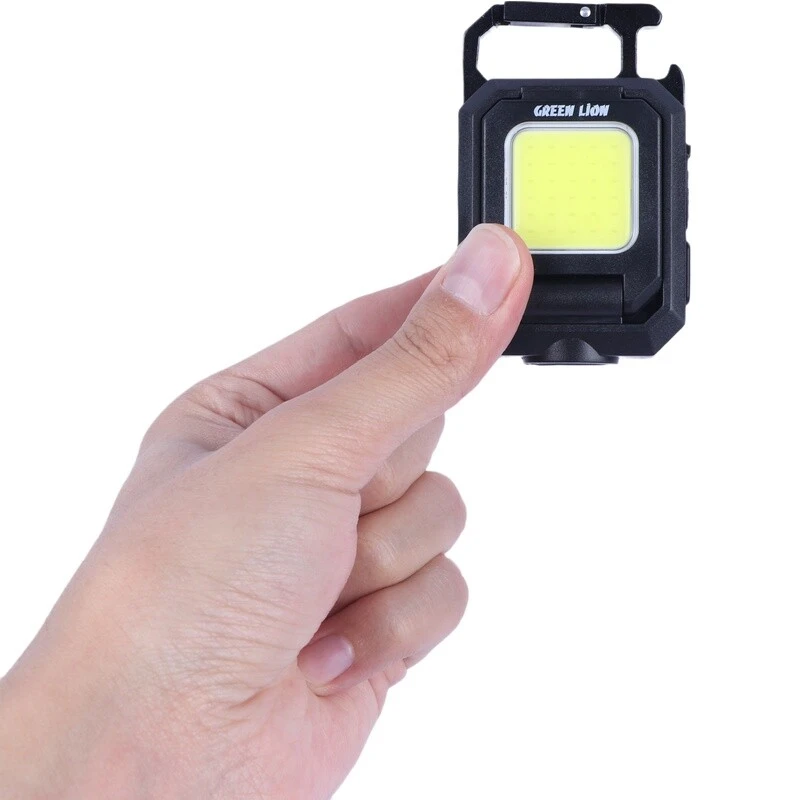چراغ کمپینگ شارژی گرین لاین Keychain Light GL-FL9 GNKYLGTFL9BK