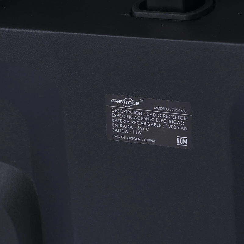 اسپیکر چمدانی بلوتوثی گریت نایس GTS-1630 + میکروفون