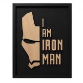 تابلو شاسی طرح Iron Man سایز 30*40 سانتی متر کد 2