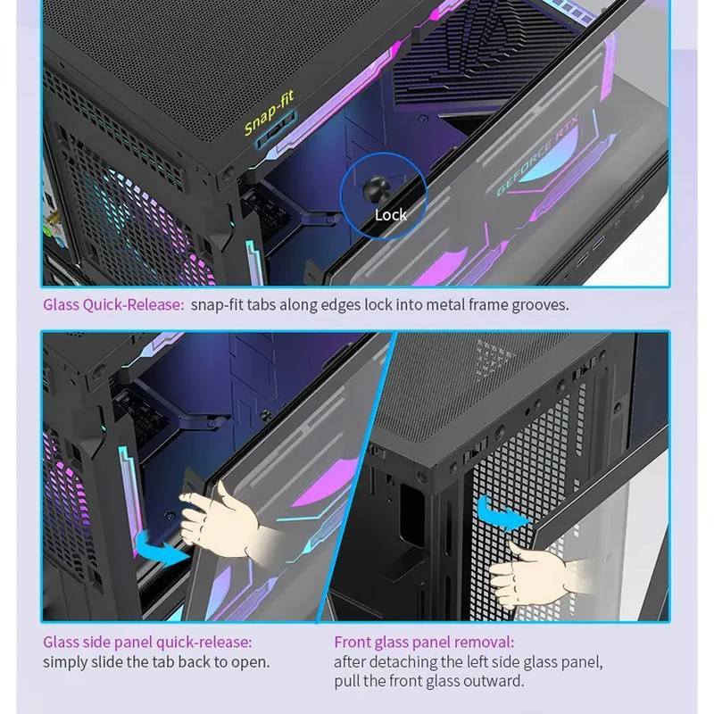 کیس کامپیوتر هانت کی GX760A Fortune