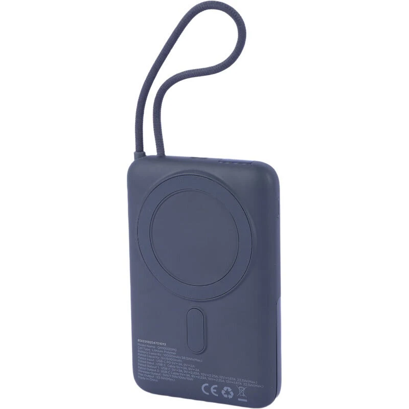 پاور بانک بی سیم فست شارژ انرجایزر QM10020PQ 22.5W ظرفیت 10000 میلی آمپر ساعت