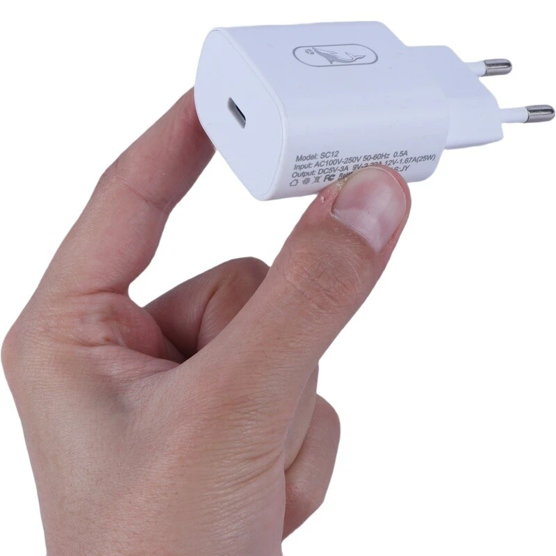 شارژر دیواری 25 وات اسکای دلفین SC12 PD 3A