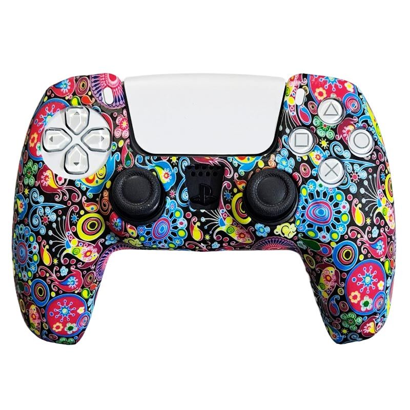 قیمت و خرید روکش دسته PS5 طرح Psychedelic Art