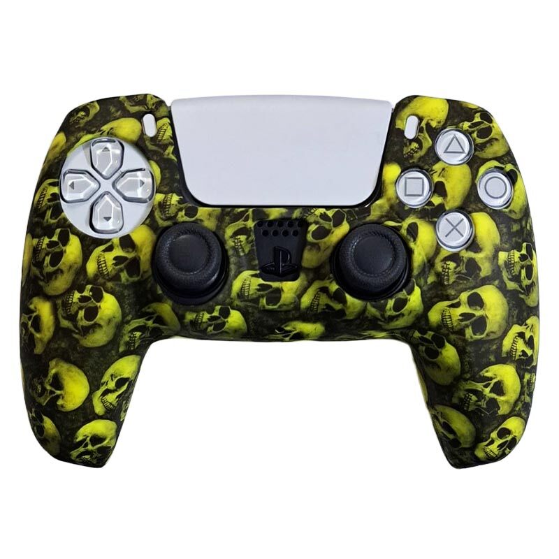 قیمت و خرید روکش دسته PS5 طرح Skull کد 5