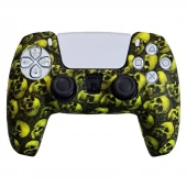 روکش دسته بازی PS5 طرح Skull کد 5