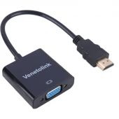 تبدیل HDMI به VGA ونتولینک + کابل صدا
