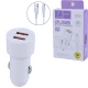 شارژر فندکی 12 وات اسکای دلفین SZ30V + کابل میکرو یو اس بی