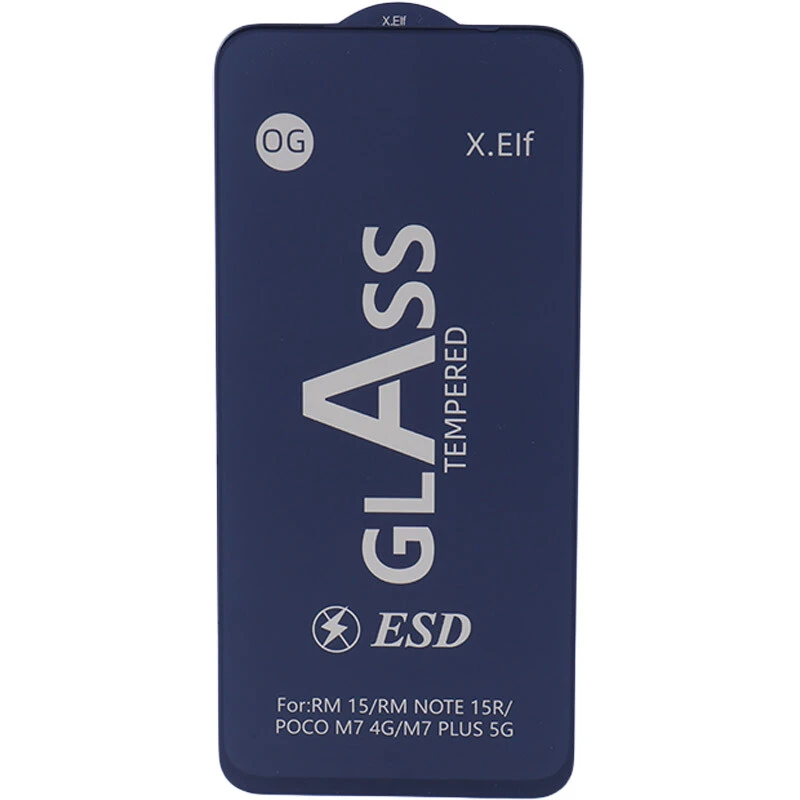 گلس آنتی استاتیک OG X.Elf شیائومی Redmi 15