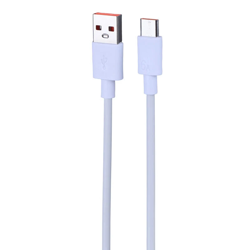 کابل تایپ سی فست شارژ 6 آمپر اسکای دلفین S62T طول 2 متر