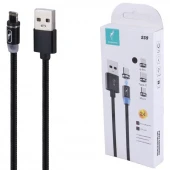 کابل لایتنینگ مگنتی فست شارژ 2.4 آمپر اسکای دلفین S59L طول 1 متر
