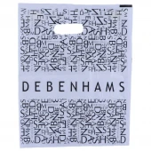 نایلون پایپی دسته دار طرح Debenhams سایز 40*30 سانتی متر بسته 1 کیلویی