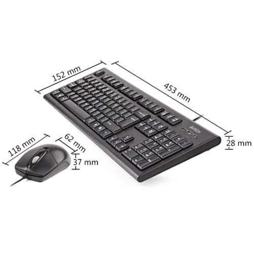 کیبورد و موس ای فورتک KRS-8572