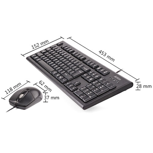 کیبورد و موس ای فورتک KRS-8572