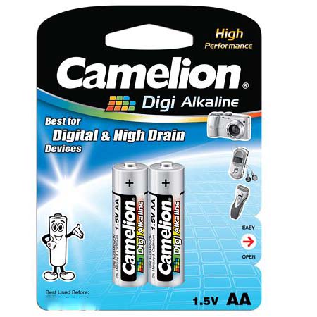 باتری قلمی 2 تایی آلکالاین Camelion