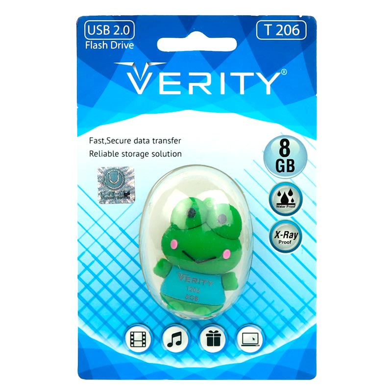 فلش عروسکی 8 گیگ وریتی VERITY T206