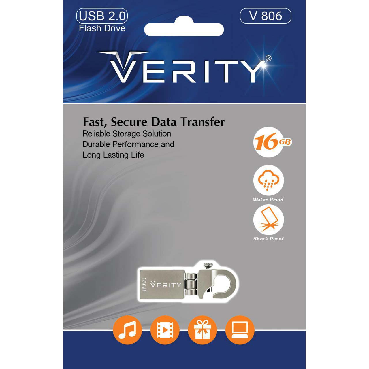 فلش 16 گیگ وریتی VERITY V806