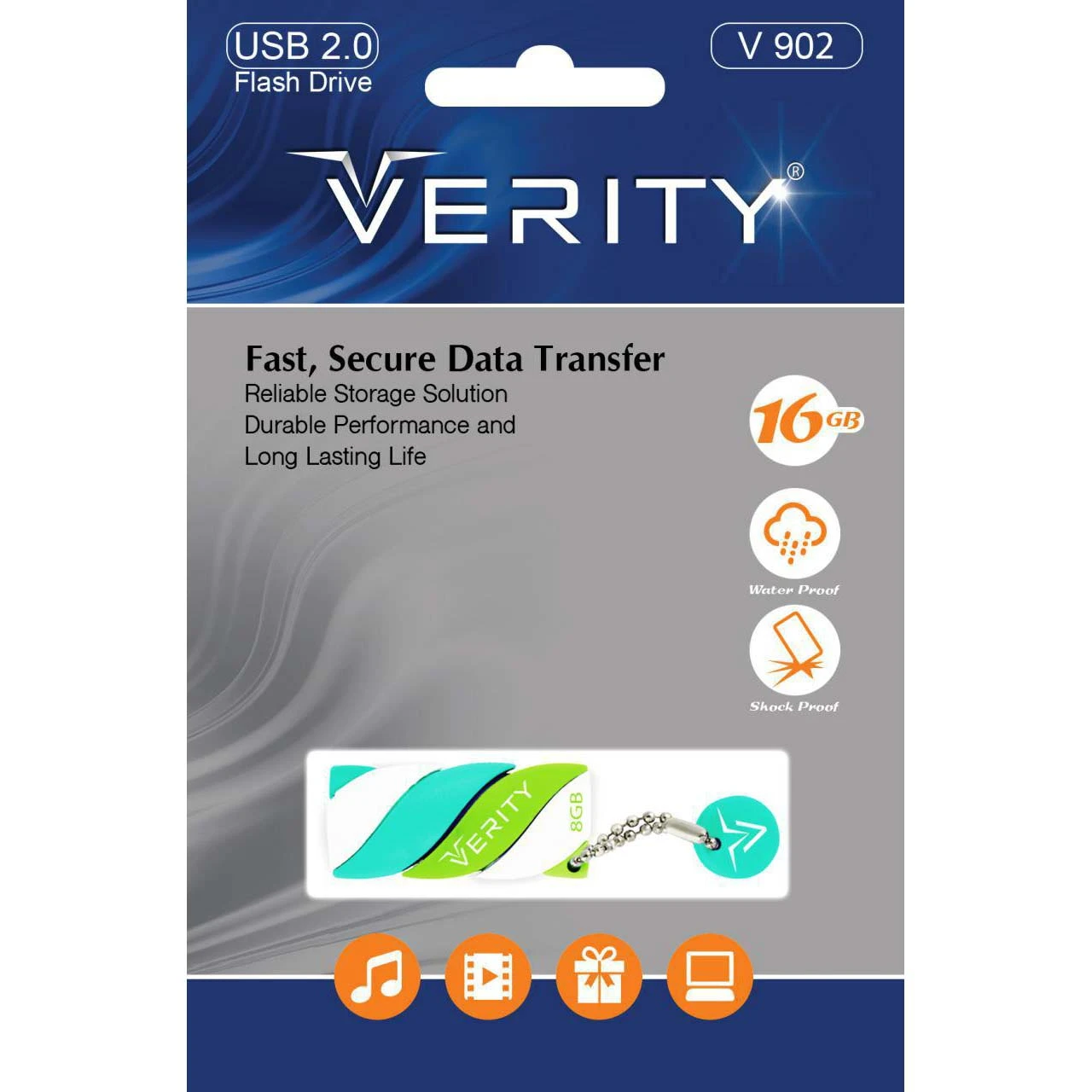 فلش 16 گیگ وریتی VERITY V902