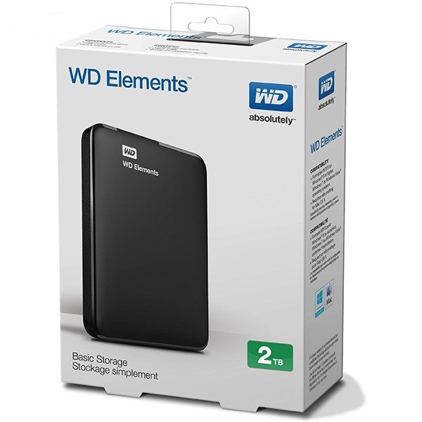 هارد اکسترنال وسترن دیجیتال Western Digital Elements 2TB