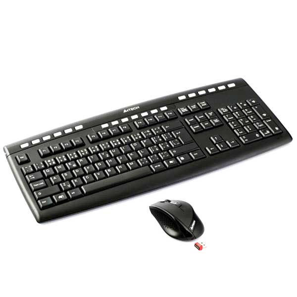 کیبورد و موس بی سیم ایفورتک 9200F