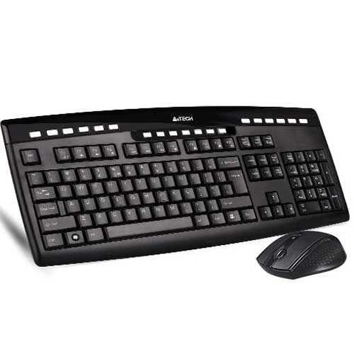 کیبورد و موس بی سیم ایفورتک 9200F