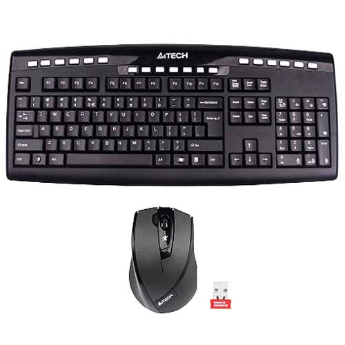 کیبورد و موس بی سیم ایفورتک 9200F