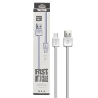 کابل فلت میکرو یو اس بی Remax Fast Series RC-008m 2.1A 1m