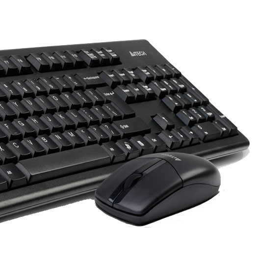 کیبورد و موس بی سیم ای فورتک 3100N