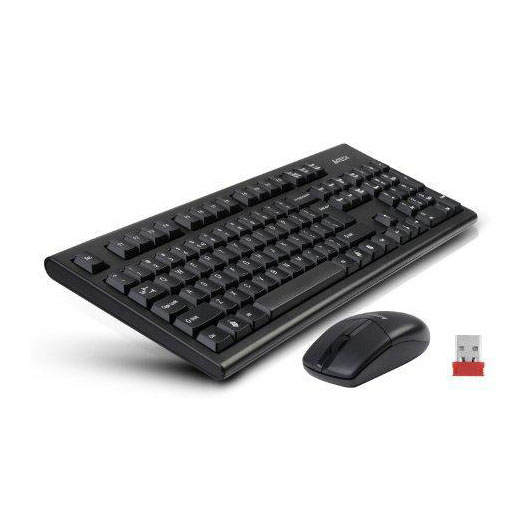 کیبورد و موس بی سیم ای فورتک 3100N