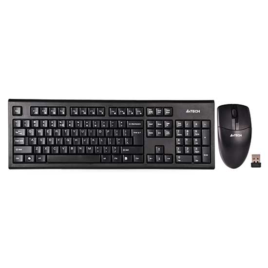 کیبورد و موس بی سیم ای فورتک 3100N