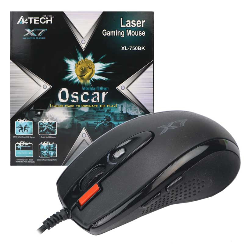 ماوس A4tech XL-750BK Gaming