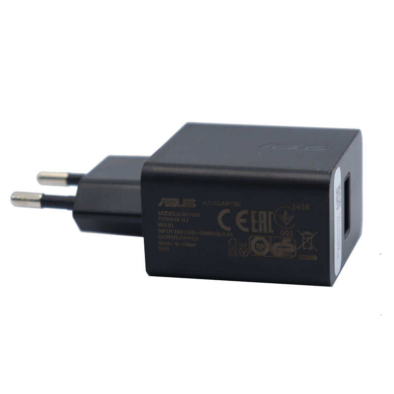 شارژر دیواری اورجینال Asus AD897020 2A + کابل میکرو یو اس بی